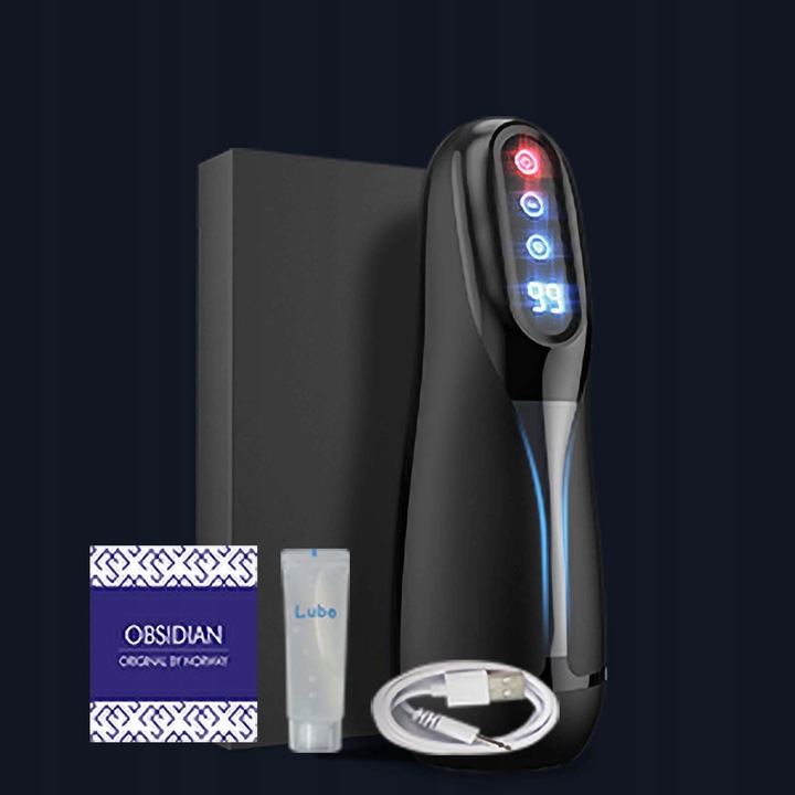 Automatyczne masturbator meski z funkcją ssania, wibracji, ogrzewania