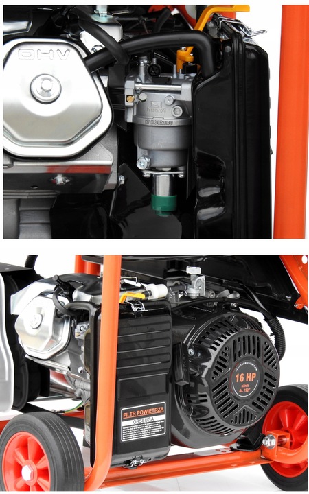 PROFESJONALNY AGREGAT PRĄDOTWÓRCZY 11,8kW ELSTART AVR+ MIEDŹ STOJAN