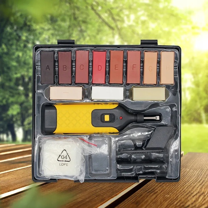 ZESTAW DO NAPRAWY RYS NA PODŁOGACH, MEBLACH, PANELACH DREWNIANYCH