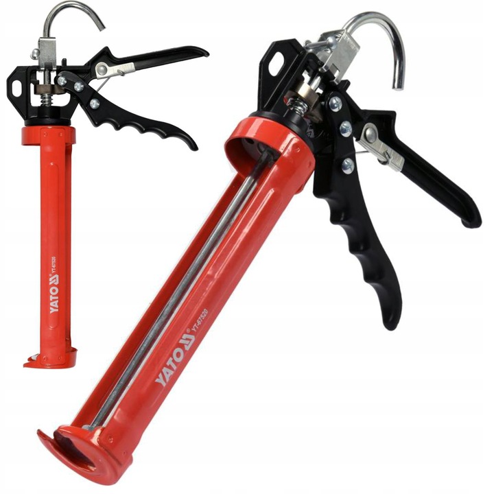 WYCISKACZ DO MAS PISTOLET DO KLEJU SILIKONU Z BLOKADĄ AUTOMATYCZNĄ