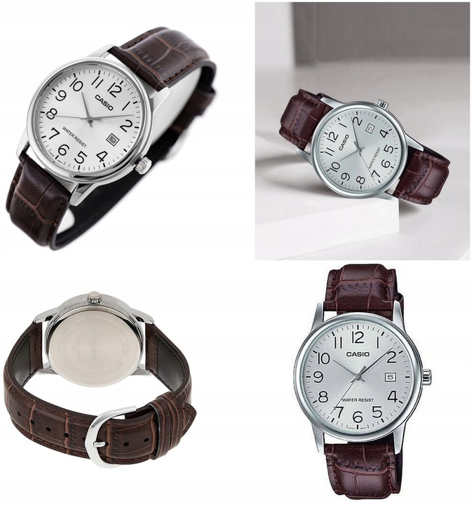 Zegarek CASIO dla chłopca NA KOMUNIĘ datownik cyfry +BOX GRAWER +TOREBKA