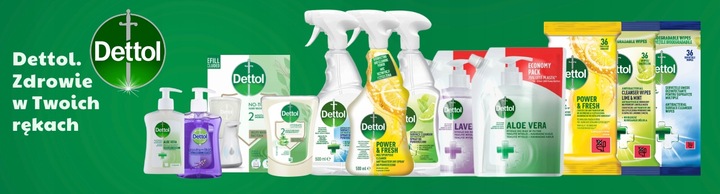 DETTOL Wkład do Aplikatora Mydło w płynie Aloe Vera 5x 250ml