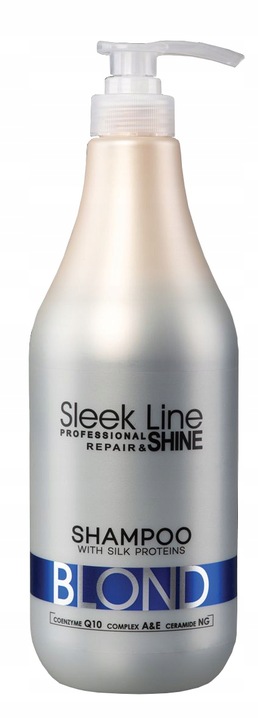 Stapiz Sleek Line Blond szampon do włosów 1000ml