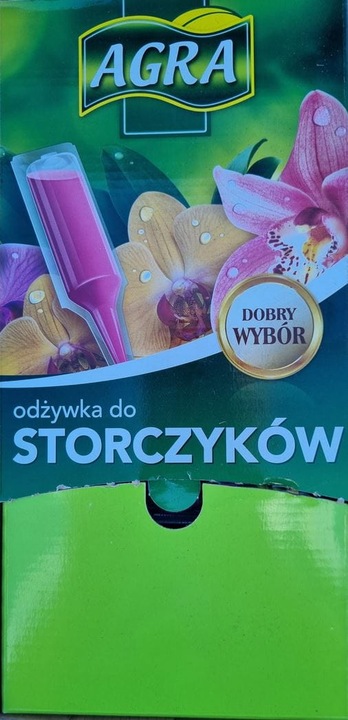 Nawóz odżywka aplikator do storczyków orchidei 10x35ml AGRA AGRECOL