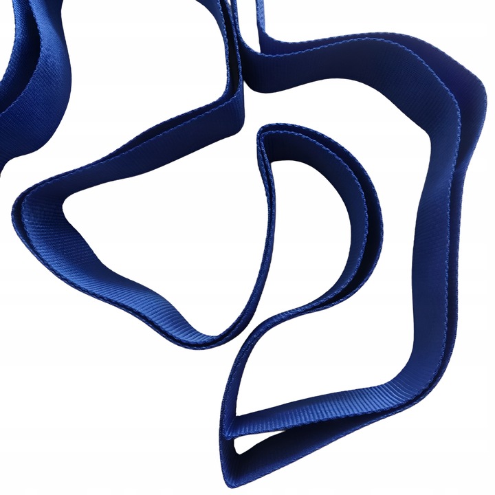 PAS DO WALIZKI ZABEZPIECZAJĄCY SPINAJĄCY BAGAŻ PODWÓJNY Z SZYFREM NIEBIESKI