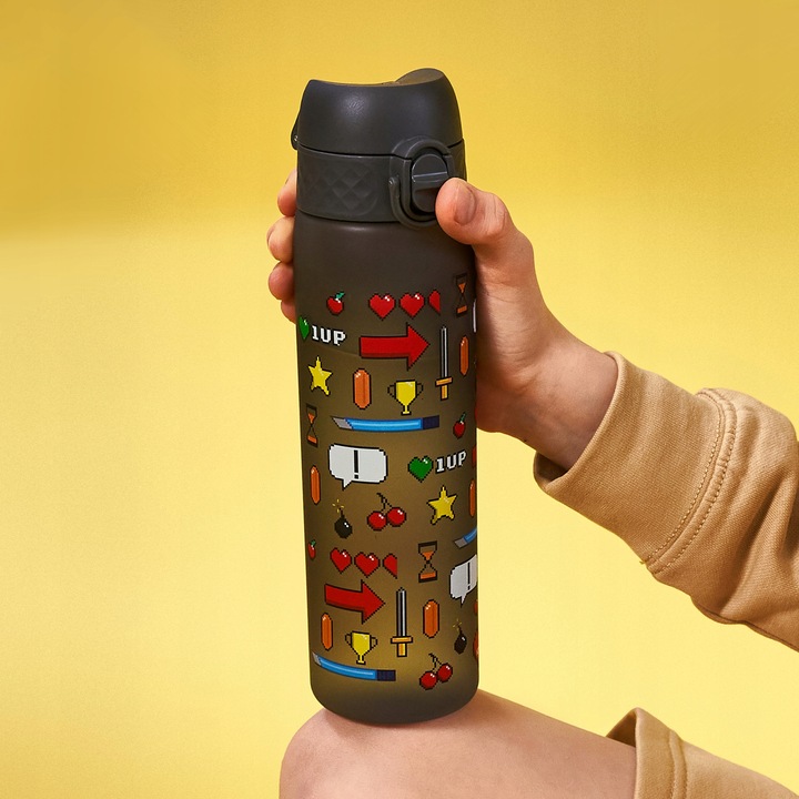 Butelka na wodę bidon dla chłopca do szkoły przedszkola Gamer Gry ION8 0,5l