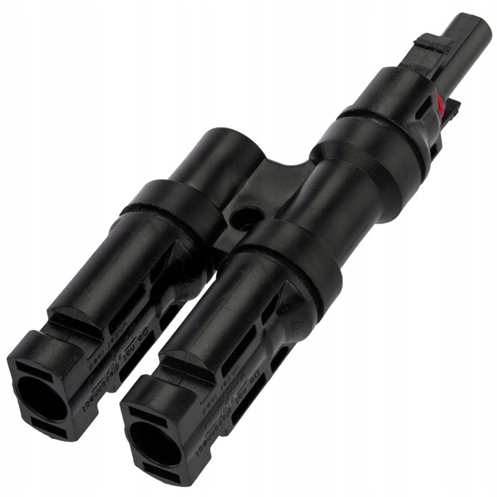 ZŁĄCZE KONEKTOR MC4 DWÓJNIK RÓWNOLEGŁY SOLARNY + - ROZGAŁĘŹNIK