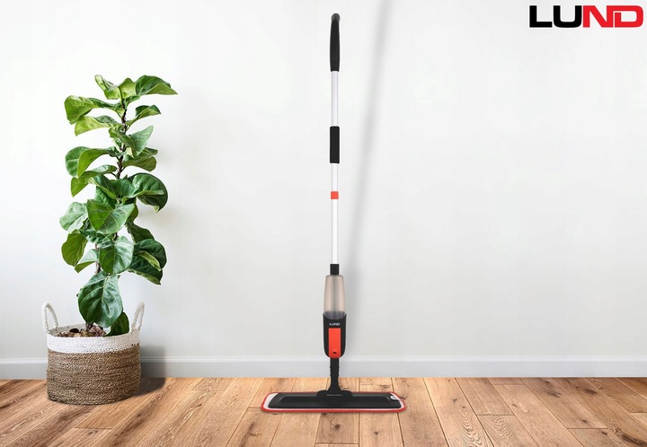 MOP ZE SPRYSKIWACZEM PŁASKI 2x MIKROFIBRA SKŁADANY