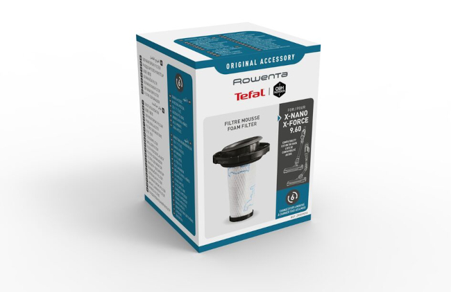 Filtr zmywalny do odkurzaczy TEFAL X-Force Flex 9.60 7.60 X-Nano TY20