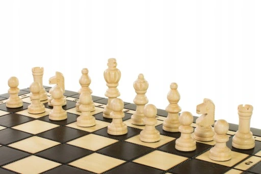 GRY DREWNIANE 3w1 = SZACHY + WARCABY + BACKGAMMON