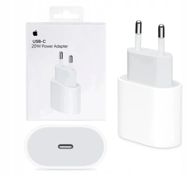 Ładowarka sieciowa Apple USB typ C 20W MHJE3ZM/A biały