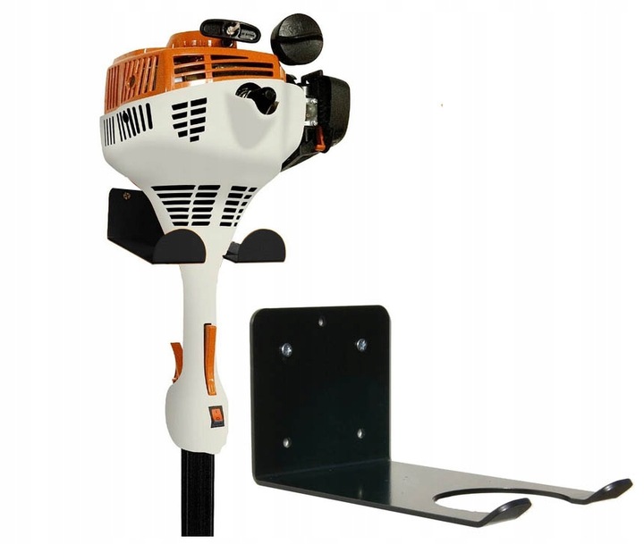 WIESZAK UCHWYT DO ŚCIANY MOCOWANIE DO KOSY SPALINOWEJ PODKASZARKI