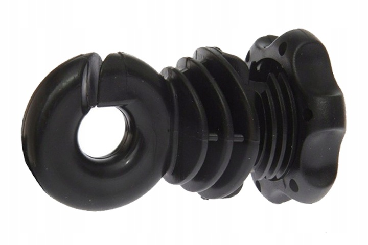 25x Izolator Okrągły Z Nakrętką Do Drutu Linki Na Słupki Izolatory Pastuch