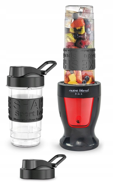 BLENDER 5 w 1 KIELICHOWY KALORIK DO SMOOTHIE KOKTAJLI 2 KUBKI 300W 2