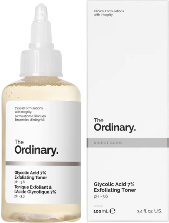 Ordinary Glycolic Acid 7% Toning Solution Tonik Peeling Glikolowy