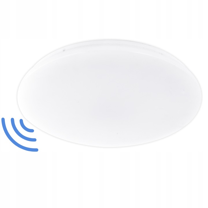 Plafon LED 12W oprawa LAMPA panel CZUJNIK RUCHU MIKRO