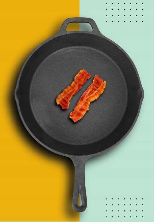 PATELNIA ŻELIWNA DUŻA 31cm INDUKCJA OGNISKO GRILL GAZ TALERZ ŻELIWNY