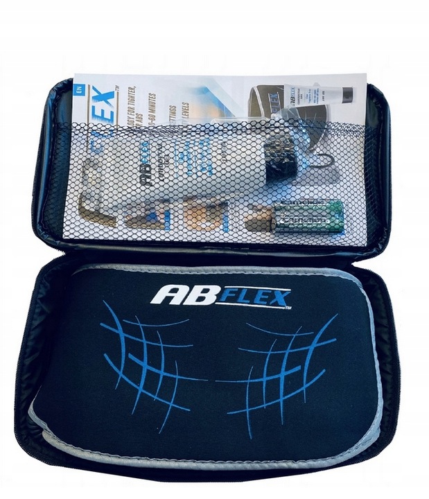 ABFLEX AB ELEKTROSTYMULATOR MIĘŚNI BRZUCHA PAS WYSZCZUPLAJĄCY