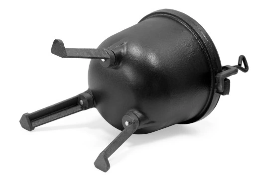 Kociołek EMALIOWANY żeliwny 8L + GRATIS ŁYŻKA