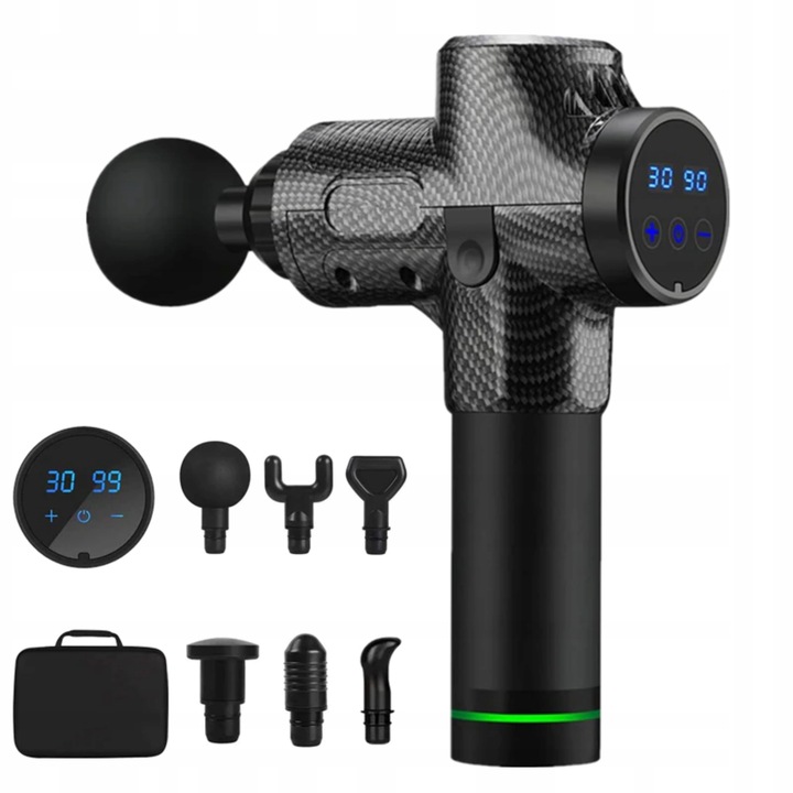 PISTOLET DO MASAŻU MOCNY MASAŻER GUN MSPORT PRO 3