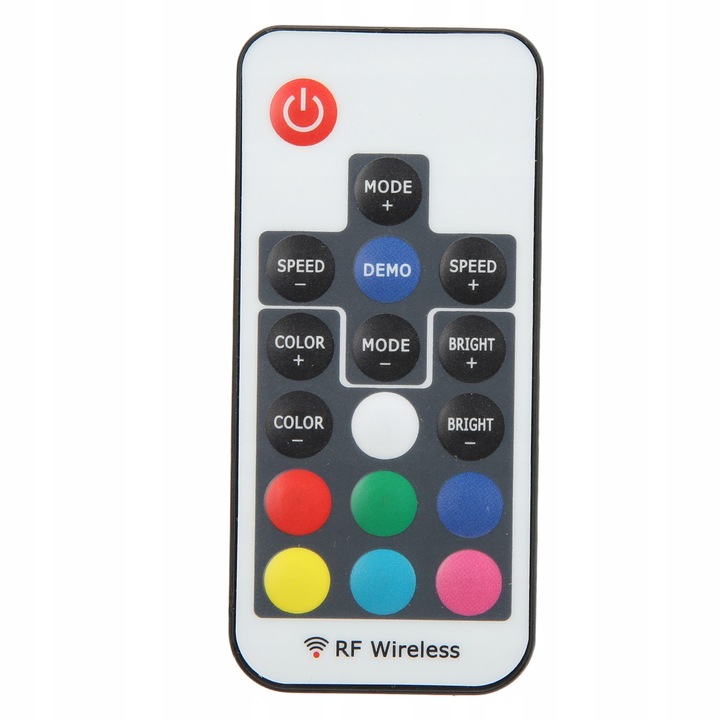 ŚWIETLÓWKA LED RGB AKWARIUM PILOT 6 CM