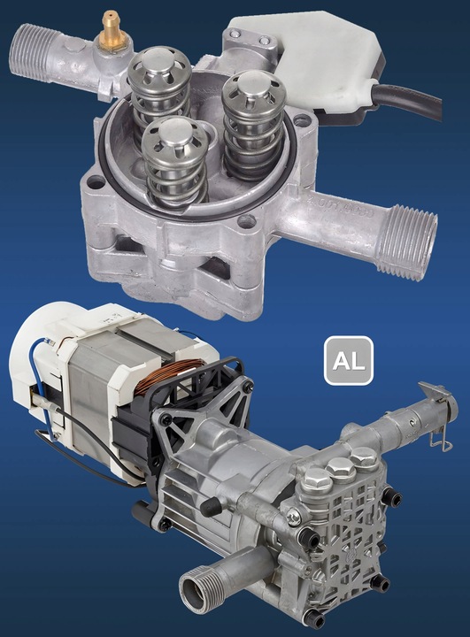 MYJKA CIŚNIENIOWA 285ewBAR Michelin 2500W + SZCZOTKI SAMOZASYSAJĄCA