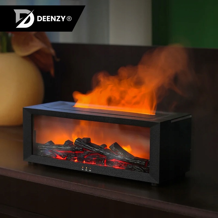 NAWILŻACZ POWIETRZA KOMINEK LED RGB DYFUZOR AROMATERAPIA TIMER + PILOT