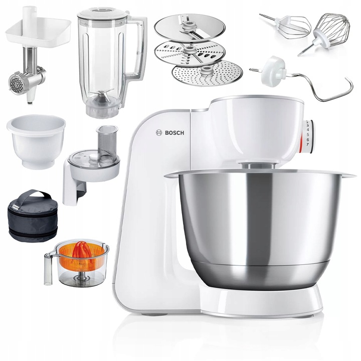 Robot planetarny Bosch MUM58258 1000W 2 misy 7 prędkości Maszynka do