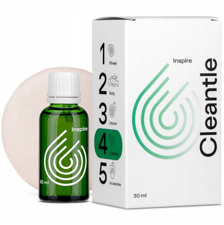 Cleantle Inspire Powłoka Ceramiczna na Lakier Powłoka Hydrofobowa 30ml