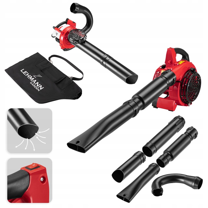 DMUCHAWA DO LIŚCI SPALINOWA ODKURZACZ BEZPRZEWODOWA Z ROZDRABNIACZEM