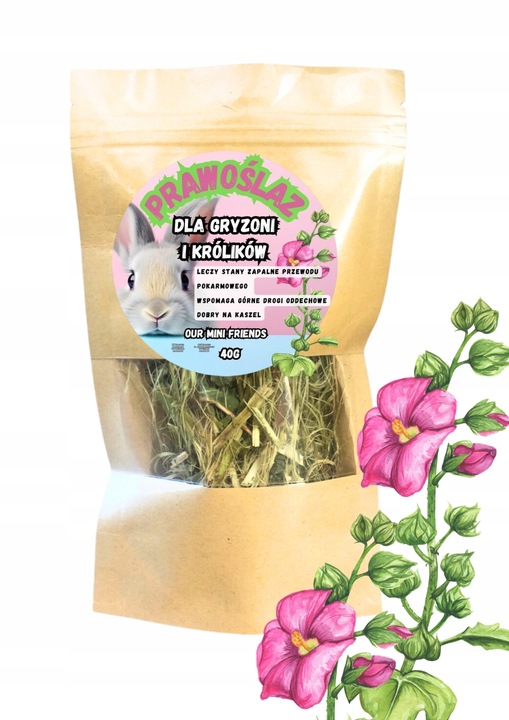 ZIOŁOWY ZESTAW DLA GRYZONI I KRÓLIKÓW ZIOŁA DLA KRÓLIKÓW MIESZANKA