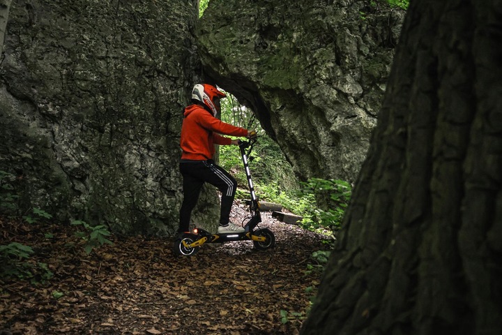 HULAJNOGA ELEKTRYCZNA 2x1500W BATERIA 52V 20Ah SAMSUNG TECHLIFE Q5 2.0