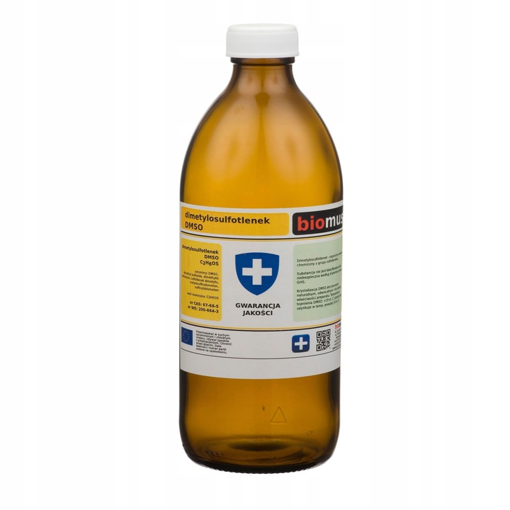 BIOMUS DMSO Dimetylosulfotlenek 500ml 0,5l szkło
