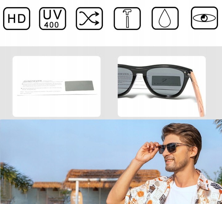 Okulary Przeciwsłoneczne POLARYZACYJNE PILOTKI UV400 Aviatory Polaryzacja