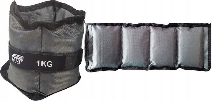 Obciążniki na ręce i kostki EB FIT 1015002 (2 x 1 kg)
