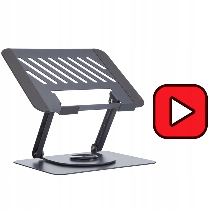 PODSTAWKA POD LAPTOPA 17 REGULOWANA OBROTOWA 360 stopni STOLIK POD LAPTOPA