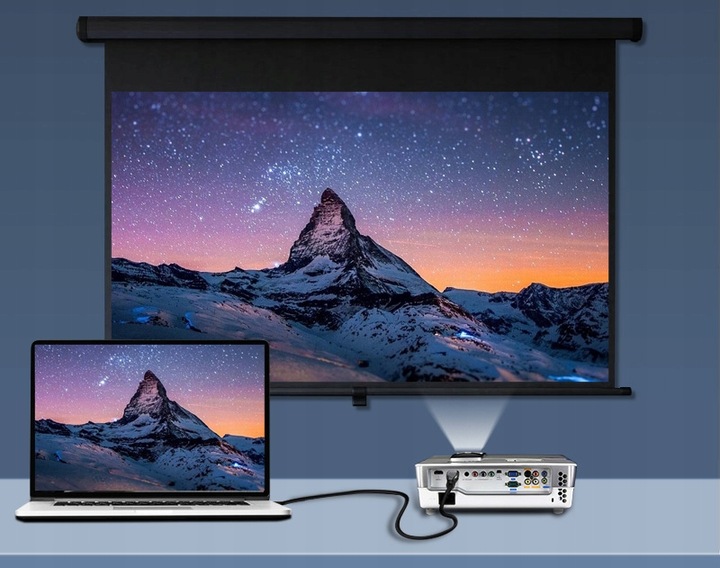 SOLIDNY KABEL PRZEWÓD PRZYŁĄCZE HDMI - HDMI ETHERNET 4K FHD POZŁACANY