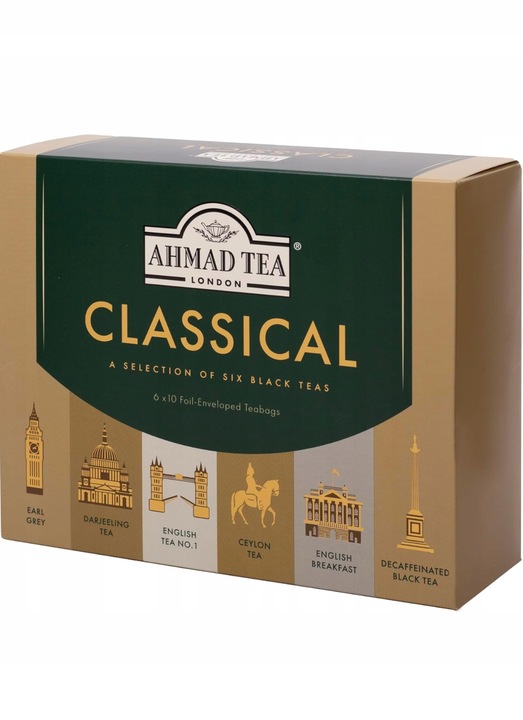 Ahmad Tea herbata London Classical 6x10 Torebek