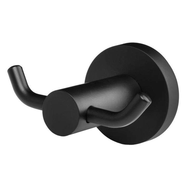 WIESZAK ŁAZIENKOWY NA RĘCZNIKI HACZYK LOFT ŚCIENNY PRZYKRĘCANY PODWÓJNY