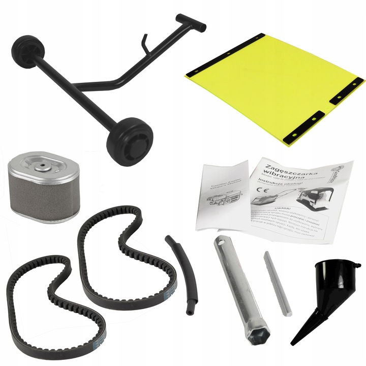 ZAGĘSZCZARKA gruntu UBIJAK GMM silnik RATO 7KM 98kg GoodMajster + MATA OLEJ