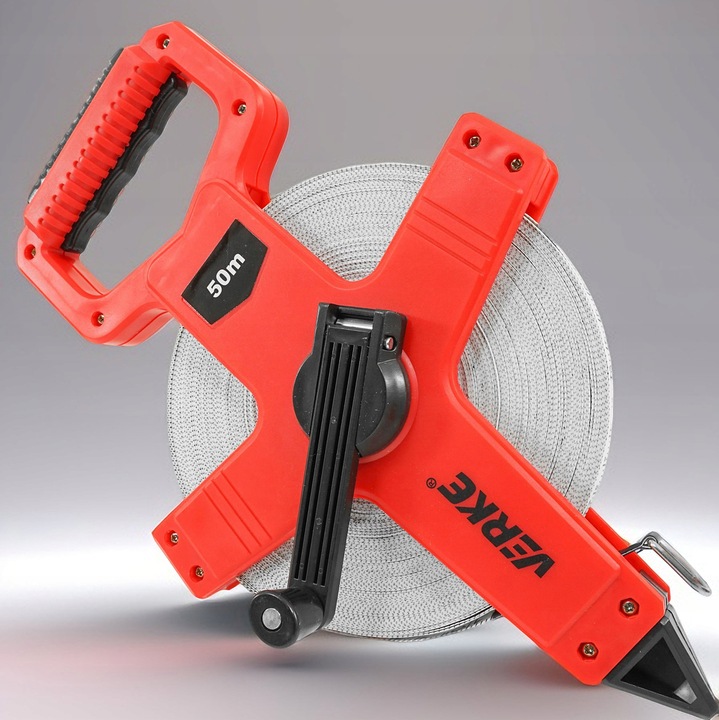 MIARA TAŚMA MIERNICZA METRÓWKA TAŚMOWA ZWIJANA MIARKA Z UCHWYTEM