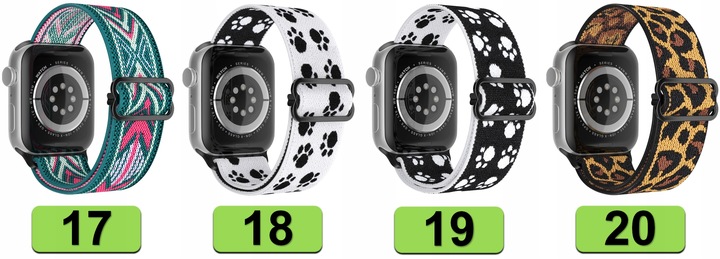 PASEK DO APPLE WATCH 2 3 4 5 6 7 8 9 10 SE 42MM 44MM 45MM 46MM 49MM 32 KOLR