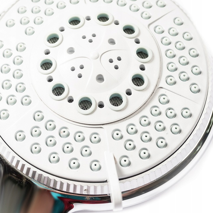 ZESTAW PRYSZNICOWY SŁUCHAWKA START-STOP WĄŻ UCHWYT