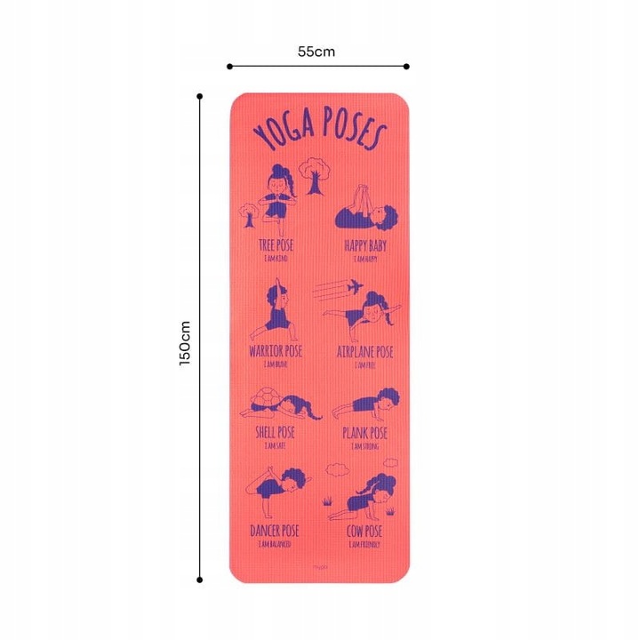 Mata do jogi dla dzieci myga Pose 3mm