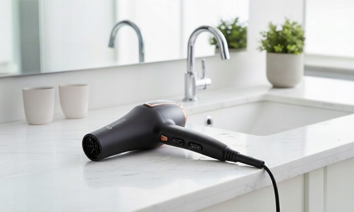 SUSZARKA DO WŁOSÓW Z JONIZACJĄ MOCNA 2200W + ZIMNY NAWIEW