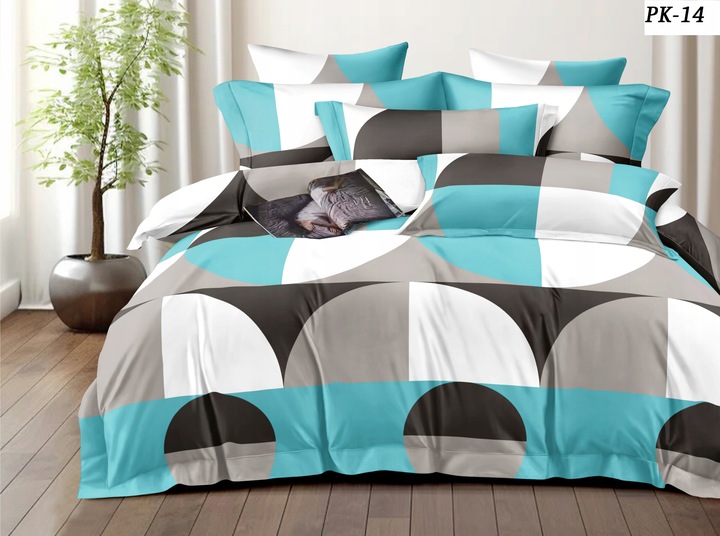 Pościel 160x200 Zestaw 3 Częsci Mikrofibra Komplet Poduszka 2x 70x80