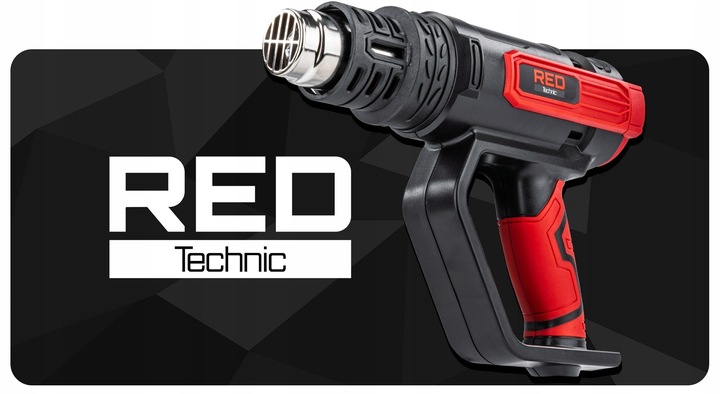 OPALARKA ELEKTRYCZNA Z REGULACJĄ 2 BIEGI LCD 50-650°C 2200W MOCNA +5