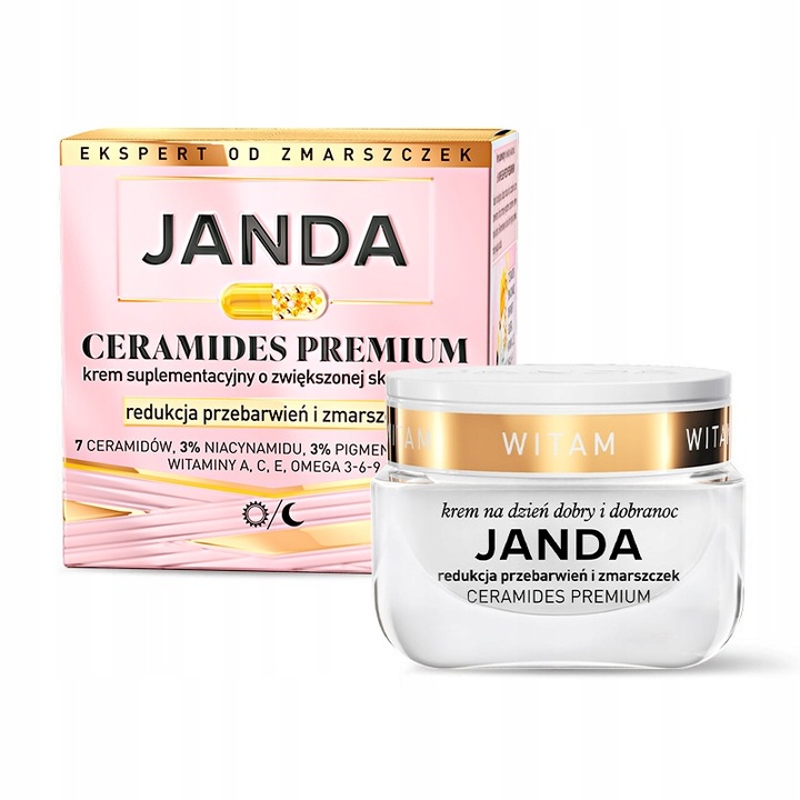 JANDA Ceramides Premium redukcja przebarwień i zmarszczek ceramidy