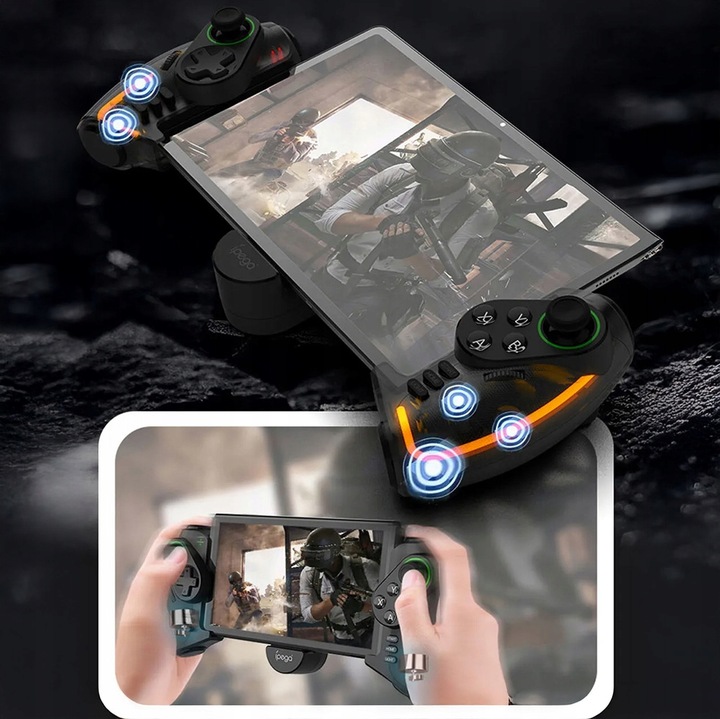 iPega PG-9777SH RGB Rozsuwany Kontroler GamePad Bezprzewodowy Android iOS