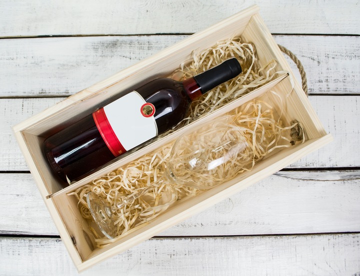 PUDEŁKO NA ALKOHOL PODZIĘKOWANIE DLA ŚWIADKOWEJ ŚWIADKA GRAWER PREZENT